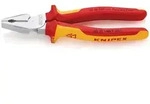 KNIPEX Kraft-Kombizange Kombinationszange verchromt, VDE-isoliert, 2-K Griff