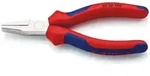 KNIPEX Flachzange verchromt mit Mehrkomponenten-H&uuml;llen 2-Komponenten-Griff