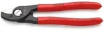 KNIPEX StepCut Kabelschere Doppelschneide Kunststoffgriff Br&uuml;niert