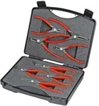 KNIPEX 00 21 25 Pr&auml;zisions-Sicherungsringzangen-Set 8-teilig in Box