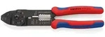 KNIPEX Crimpzangen, Schwarz lackiert, Schneiden, Abisolieren, Crimpen und K&uuml;rzen