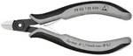 KNIPEX Pr&auml;zisions Elektronik Seitenschneider, Br&uuml;niert, mit/ohne ESD, 2-K-Griff