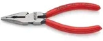 KNIPEX 08 21 145 Spitz-Kombizange poliert mit Kunststoff &uuml;berzogen 145 mm