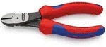 KNIPEX Kraft-Seitenschneider, Schwarz atramentiert, mit Mehrkomponenten-H&uuml;llen