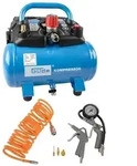 G&uuml;de Druckluftkompressor Airpower 190/08/6 &ouml;lfrei 6L 8bar 1,1kW 230V 190l/min