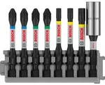Bosch PRO Impact Schrauberbit Satz 8tlg. 50mm Schlagfest PH2/PZ2/T20/T25/T30