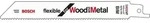 Bosch S&auml;bels&auml;geblatt S 922 VF Flexible for Wood and Metal 5 St&uuml;ck