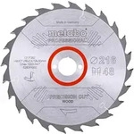 Metabo Kreiss&auml;geblatt Holz Precision Cut 216x30mm 48WZ 5&deg;neg Kapp- Gehrungss&auml;gen