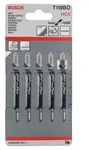 Bosch Stichs&auml;geblatt Basic for Wood T 119 BO 5er 2608630310