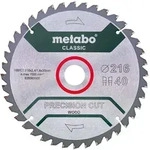 Metabo Kreiss&auml;geblatt Holz Precision Cut 216x30mm 40 WZ 5&deg; Kapp-u. Gehrungss&auml;gen