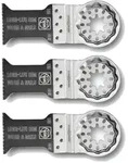Fein E-Cut Long-Life-S&auml;geblatt Starlock Holzverzahnung Bi-Metall 50x35 VE3