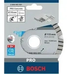 Bosch Diamant-Trennscheibe PRO CONCRETE 115x22,23mm 12mm Segment