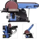 G&uuml;de Band & Tellerschleifer GBTS 400 Schleifmaschine - schwenkbarer Tisch - 350W