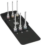 Wera 8740 C HF 2 Zyklop Bitnuss-Satz Innensechskant, mit Haltefunktion, 6-teilig