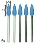Proxxon Silikonpolierer in Geschossform 5 mm 28288