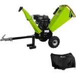 Zipper ZI-HAEK11000 Benzin H&auml;cksler 9kW bis 120mm mit E-Start