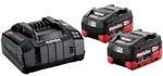 Metabo Basis-Set LiHD 18V inkl. 2 x 5,5Ah Akku und Ladeger&auml;t ASC 145 im Karton