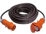 AS-Schwabe CEE-Verl&auml;ngerung, schwarz, 10m H07RN-F 5G4 , 400V/32A/5polig