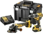 DeWalt Akku-Kombopack DCK2080P2T-QW - 2tlg. - 18V - 2x 5,0Ah Akku - TSTAK-Box