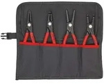 KNIPEX 00 19 57 V01 Sicherungsringzangen-Set 4-teilig 4811J2/J21 4911A2/A21