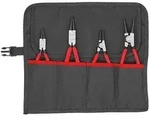 KNIPEX 00 19 56 V01 Sicherungsringzangen-Set 4-teilig, mit 4411J1/J2 4611A1/A2