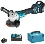 Makita Akku Winkelschleifer DGA511RTJ 18V 125mm Akkupacks Ladeger&auml;t Makpac Gr....