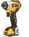 DeWalt Akku-Schlagschrauber DCF801D2-QW - 12V - 163 Nm - 1/4" - 2x2,0Ah Akku