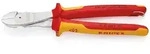 KNIPEX VDE-Kraftseitenschneider, verchromt, 2-K Griff, Isoliert, 160-250 mm
