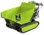 Zipper Benzin-Miniraupendumper ZI-MD500HST 6,8kW 500kg last Hydraulik-Kippmulde