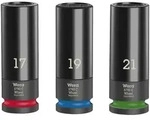 Wera Wheel Impaktor C Set 1 Steckschl&uuml;sseleinsatz-Satz, 1/2"-Antrieb, 3-teilig