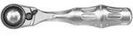 Wera 8008 A Zyklop Mini 3 Knarre mit 1/4"-Antrieb, 1/4" x 87 mm