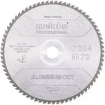 Metabo Kreiss&auml;geblatt Aluminium Cut 254x30 mm 72Z / TZ 5&deg;neg Kapp- Gehrungss&auml;gen