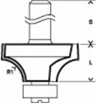 Bosch HM-Abrundfr&auml;ser 8/31,75 mm 2608629376 R1=9,5 mm, L=18 mm, Expert for Wood