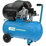 G&uuml;de Druckluftkompressor 405/10/50 50L 10bar 2,2kW 230V &ouml;lgeschmiert 2Zyl. mobil