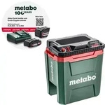 Metabo Akku K&uuml;hlbox KB 18 V BL 28,1 L Warmhaltefunktion 60&deg; + Netzkabel oder 12V
