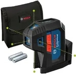 Bosch Gr&uuml;ner-5-Punkt-Laser Punktlaser GPL 5 G Professional + Tasche + Batterien