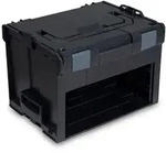 Sortimo Systemkoffer LS-Boxx 306 schwarz / Industrial Line ohne Schubladen