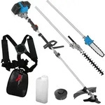 G&uuml;de GartenpflegeSet GPS 1001 4in1 Kettens&auml;ge Heckenschere Freischneider Trimmer