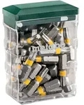 Metabo 25x TORX 25 Bits, Bit Box T25 mit Farbmarkierung L&auml;nge: 25mm