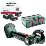 Metabo Akku Winkelschleifer CC 18V LTX BL &Oslash; 76mm Solo ohne Akku/Lader metaBOX