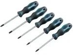 Makita E-10534 Schraubendreher-Set 5-tlg. Cr-V, magnetisch, T10&ndash;T30, ergonomisch