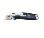 Bosch Professional Universal Teppichmesser mit ausziehbarer Klinge, Klingenfach