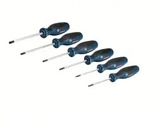 Bosch Professional 6 tlg. Torx Schraubendreher Schraubenzieher Set, S2-Stahl