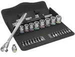 Wera 8100 SB 11 Zyklop Metal-Knarrensatz, Umschalthebel, 3/8"-Antrieb, z&ouml;llig