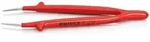 KNIPEX Universalpinzetten Pr&auml;zisions-Pinzette, isoliert, Glatt, VDE isoliert