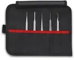 KNIPEX Universalpinzetten-Set Pr&auml;zisionspinzetten Kunststoffpinzette ESD SMD
