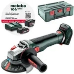 Metabo 18V Akku Winkelschleifer WB 18 LT BL 11-125 Quick Solo metaBOX 165 L