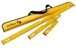 STABILA PRO SET 80 AS 4-teiliges Wasserwaagen Set 30 cm, 60 cm, 120 cm & Tasche