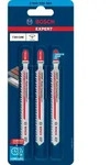Bosch Expert Stichs&auml;geblatt T301CHM Plastic Composites clean 3tlg. 117mm
