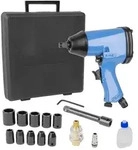 G&uuml;de Druckluft-Schlagschrauber Satz 1/2" 16-tlg 310Nm 10 N&uuml;sse Koffer 6bar